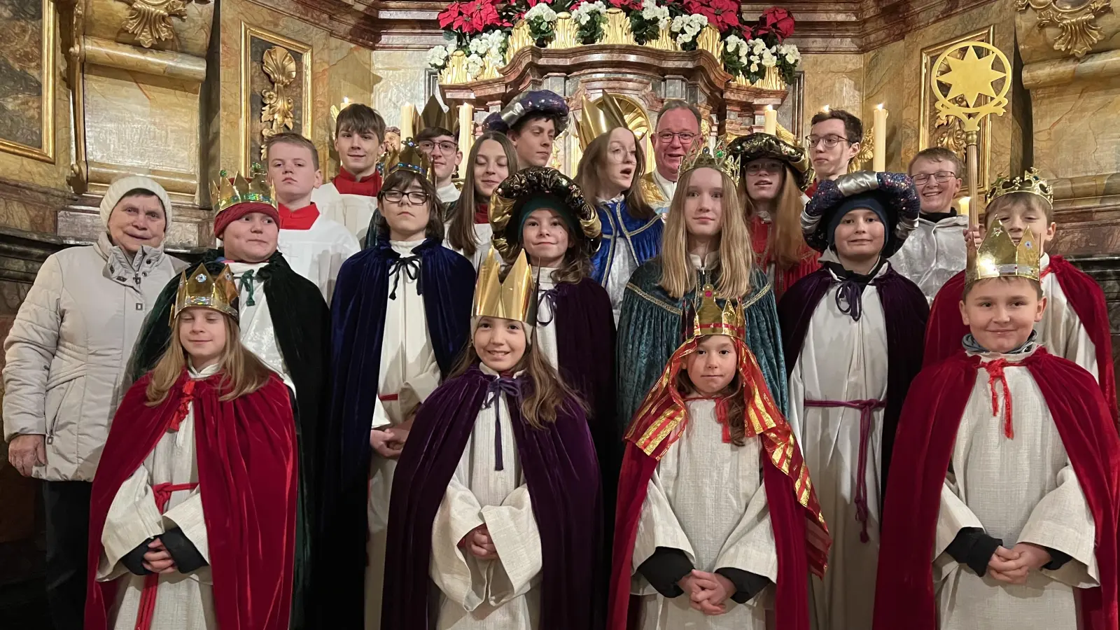 Die Hahnbacher Sternsinger freuen sich schon auf ihren Einsatz. (Bild: Marianne Moosburger)