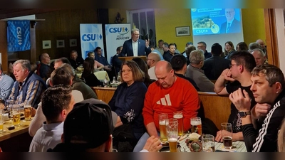 CSU Teunz und Wildstein Wahlkampfabschluss Gasthof Schissl (Bild: Sophia Hammer)