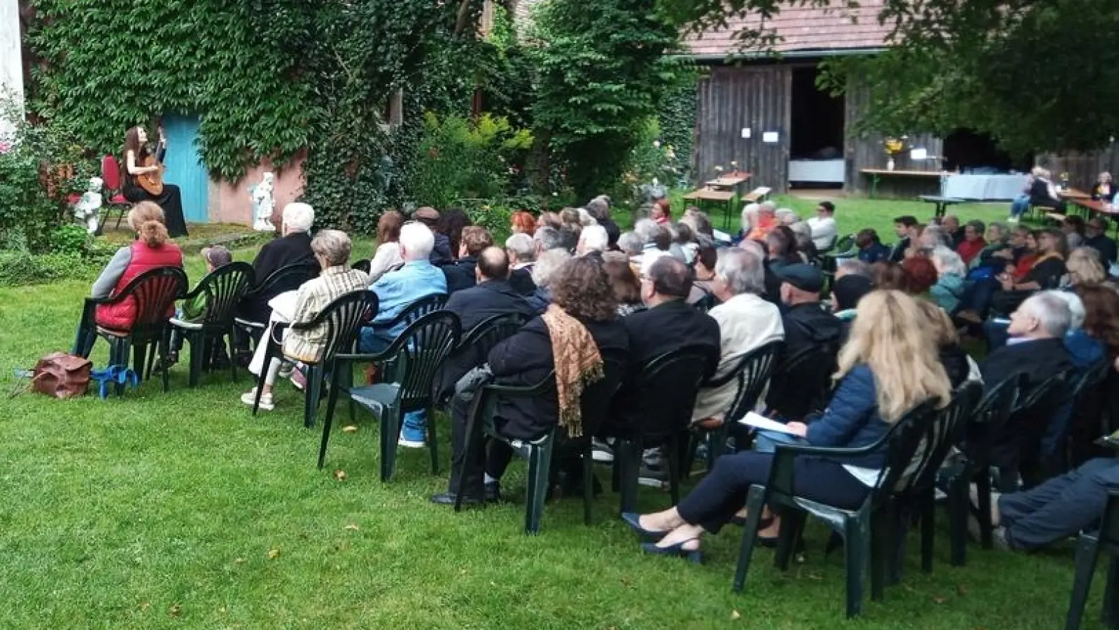 Yuliya Lonskaya Sontag, den 3. August 2025 bei den Wurzer Sommerkonzerten (Bild: Willi Cantzler)
