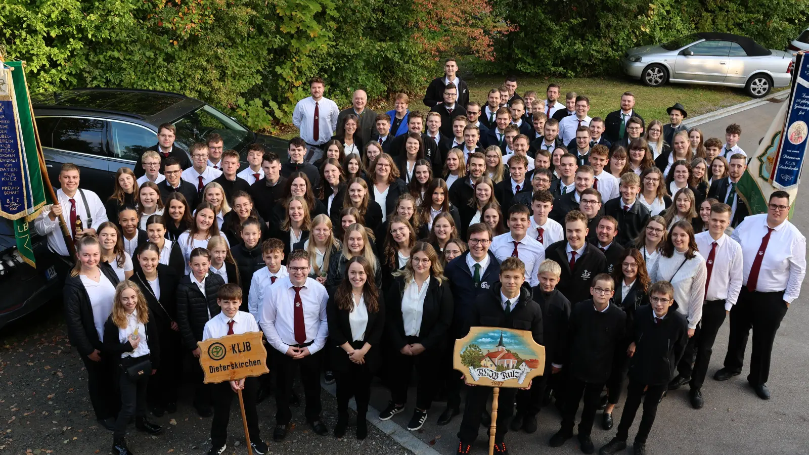 Gruppenfoto KLJB Dieterskirchen und Kulz (Bild: Gabi Böckl)