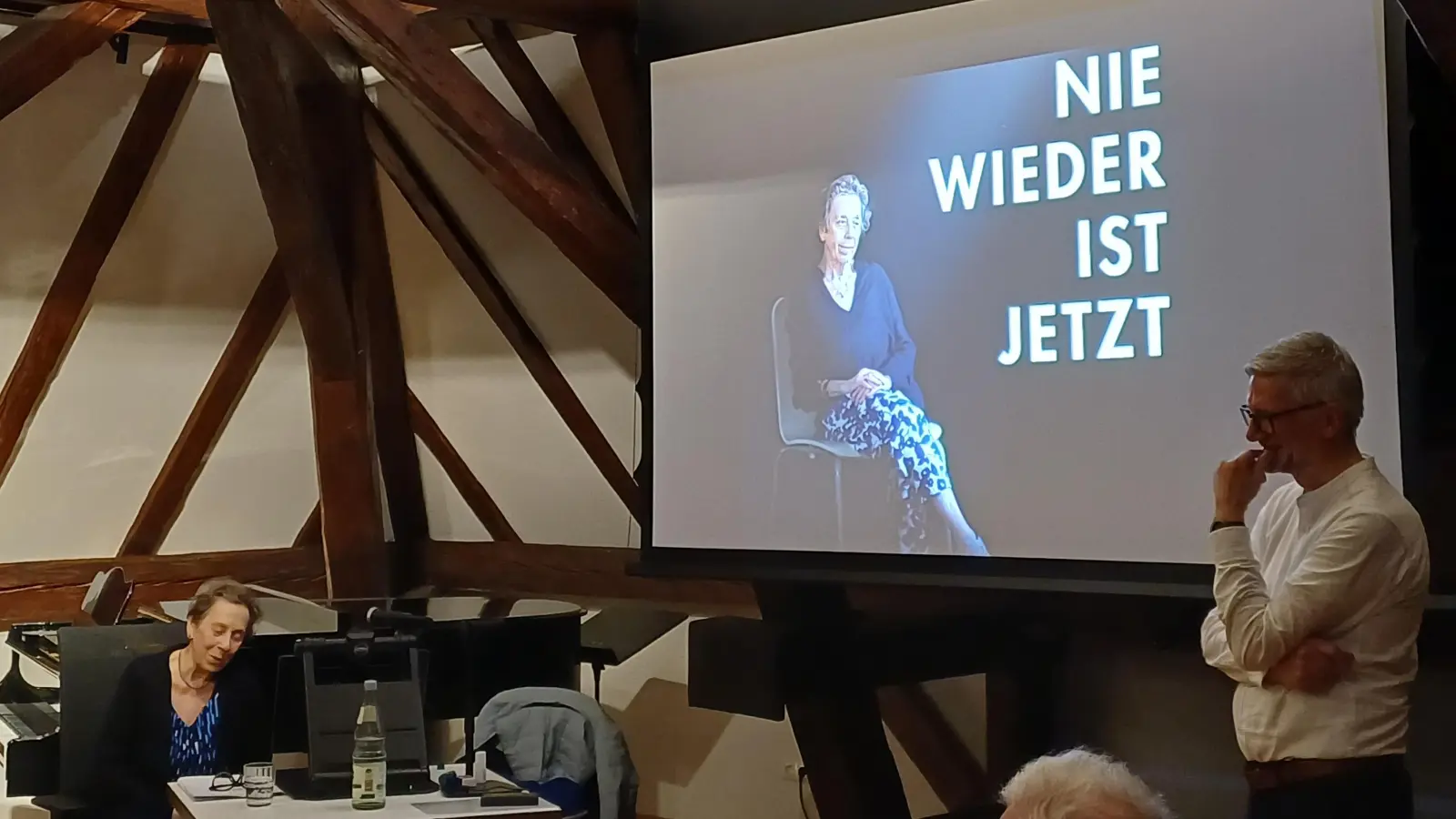 Im Gespräch mit Dr. Dorothea Woiczechowski-Fried. (Bild: Sonja Schecklmann)