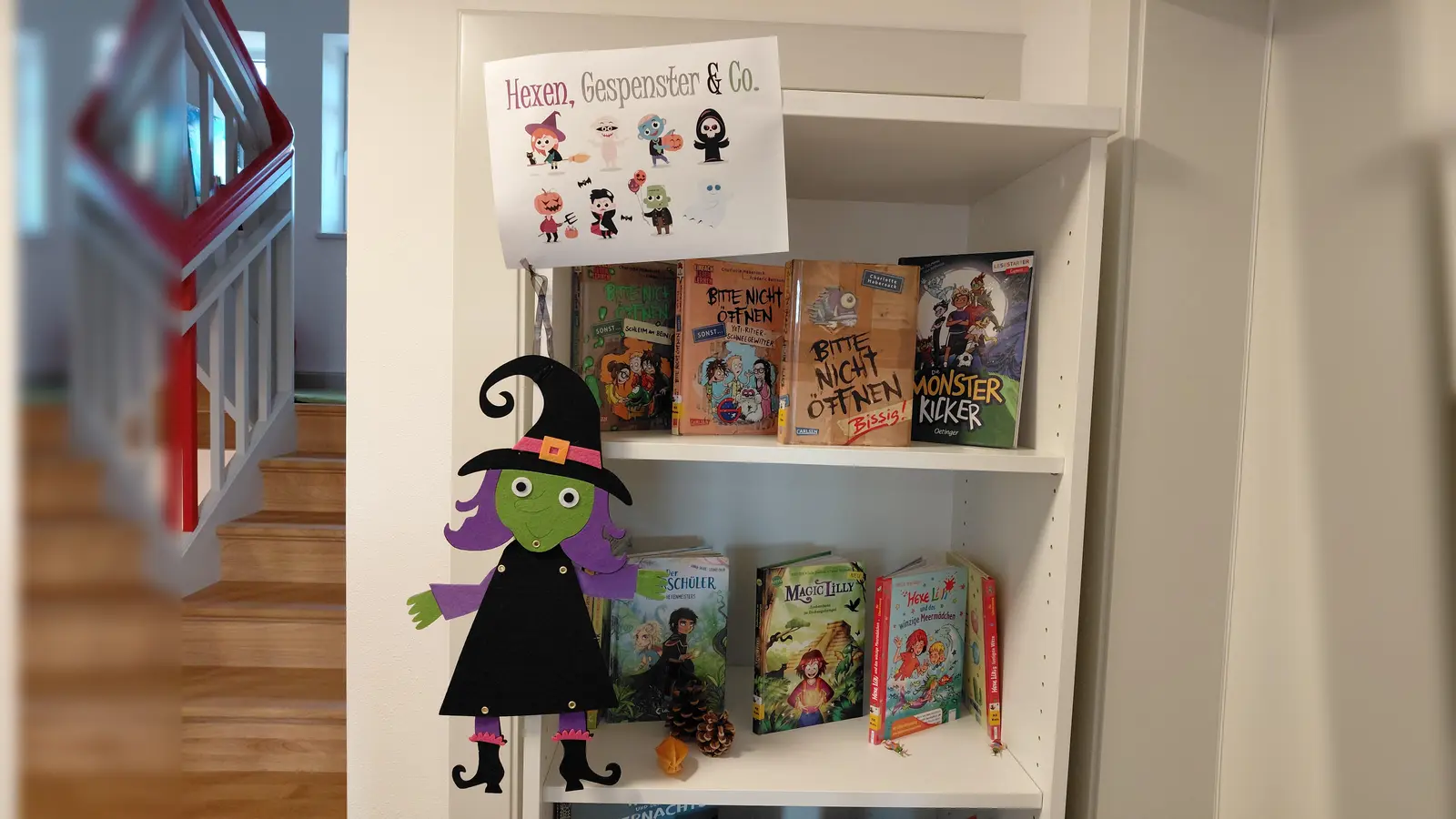 Zum „Spooky Bücherabend” lädt die Schwarzenbacher Gemeindebücherei für kommenden Samstag, 25. Oktober, von 17 bis 19 Uhr ein. (Bild: Bernhard Piegsa)