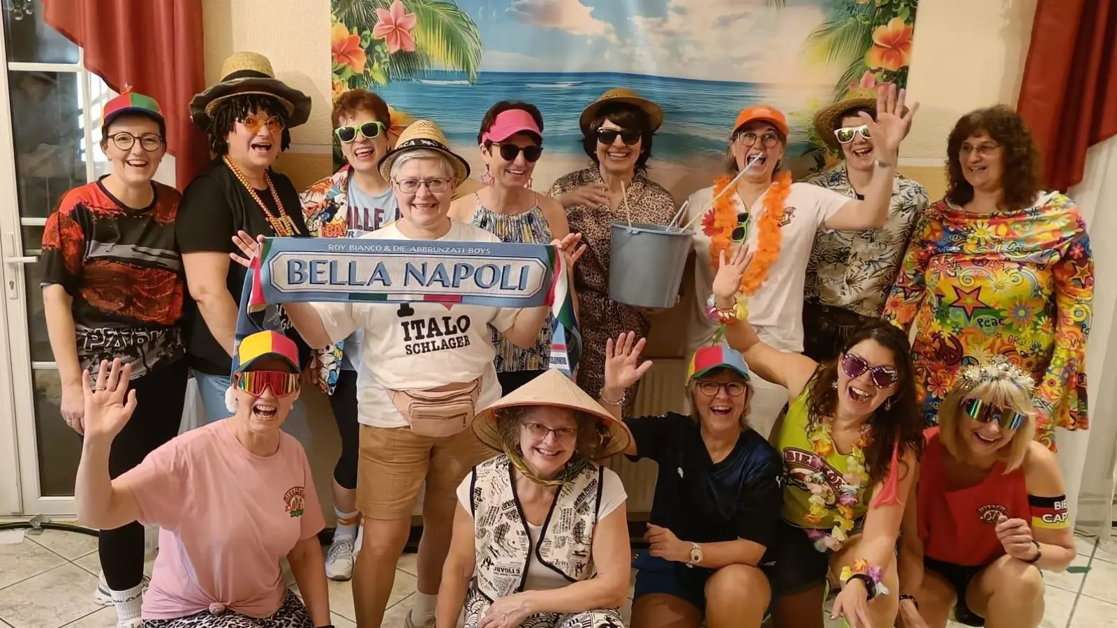 Beachparty auf Malle. (Bild: Roswitha Hutzler)