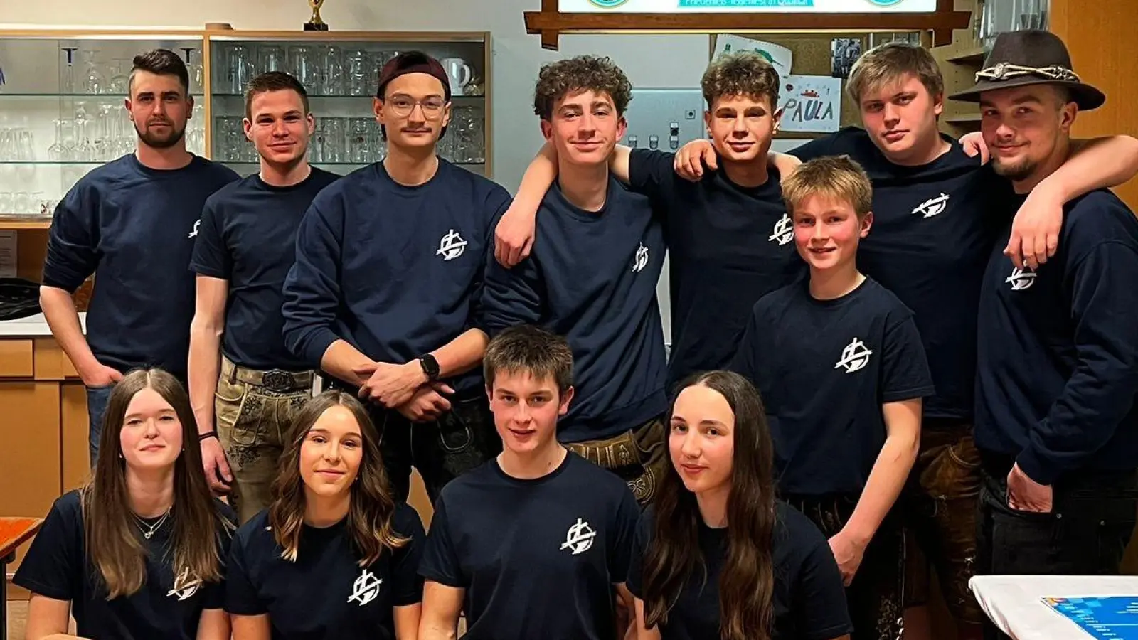 Das Team der KLJB Waldkirch, das in diesem Jahr das Starkbierfest organisiert und durchgeführt hat. (Bild: Melanie Träger)