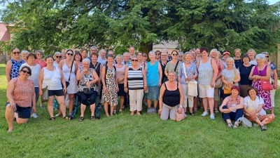 Gruppenbild des Frauenbundes im Kloster Tepla (Bild: Irmgard Schönberger)