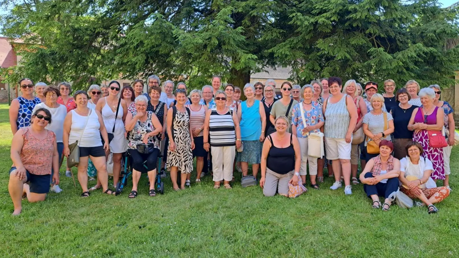Gruppenbild des Frauenbundes im Kloster Tepla (Bild: Irmgard Schönberger)