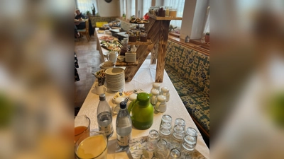 Foto vom Büfett  (Bild: Silke Tanner )