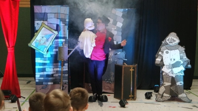 ZaPPaloTT und Gustav, das Gespenst (Bild: Christine Artmann)