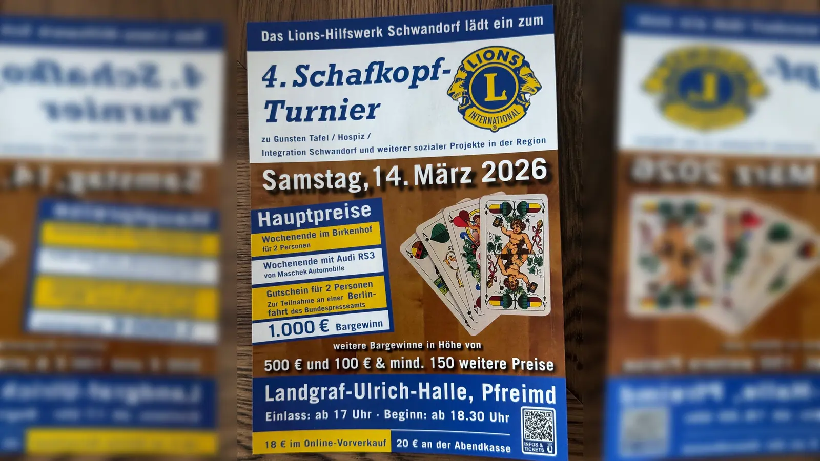 Lions Schafkopfturnier (Bild: Reinhold Benz)