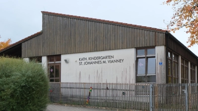 Kinderkrippe im Kindergarten St. Johannes Maria Vienney. (Bild: Fred Lehner)