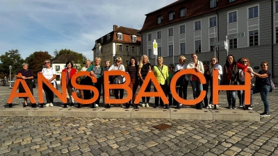 Mitglieder der Frauenunion Pfreimd und Sachsen bei Ansbach (Bild: Brigitte Hammer)