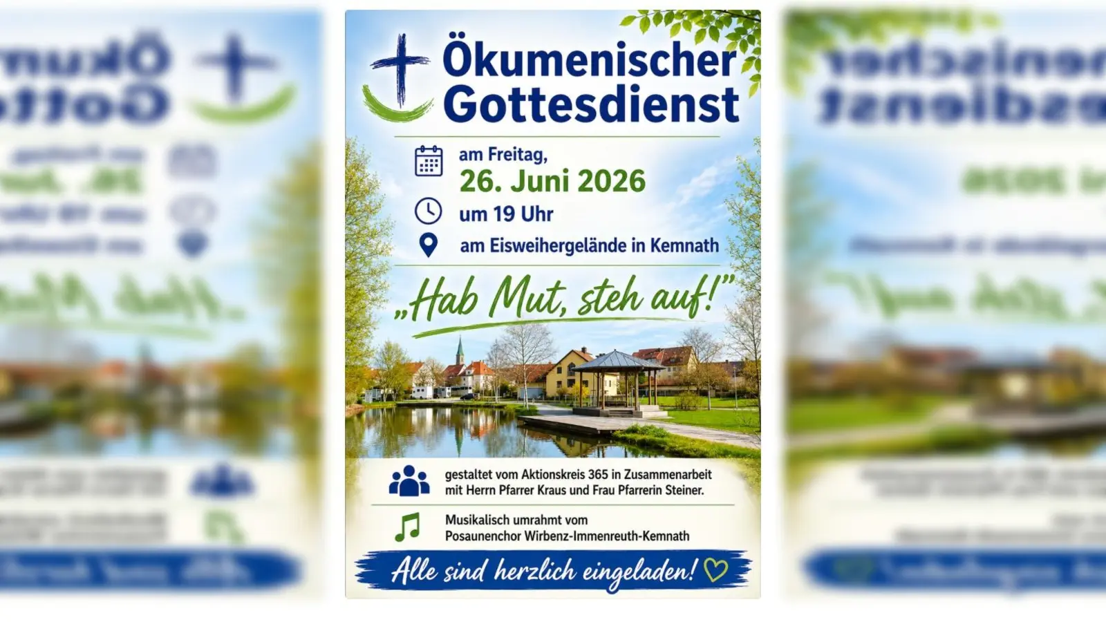 Ökumenischer Gottesdienst (Bild: Margit Hübner)