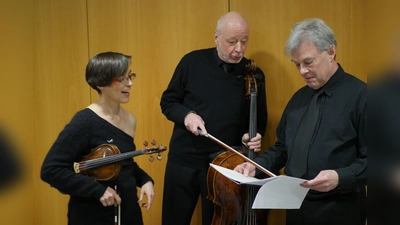 Das Adamar-Trio aus Regensburg (Hedwig Maria Pohl, Violine; Martin Pohl, Violoncello; Michael Sachs, Klavier) (Bild: Astrid Sachs)
