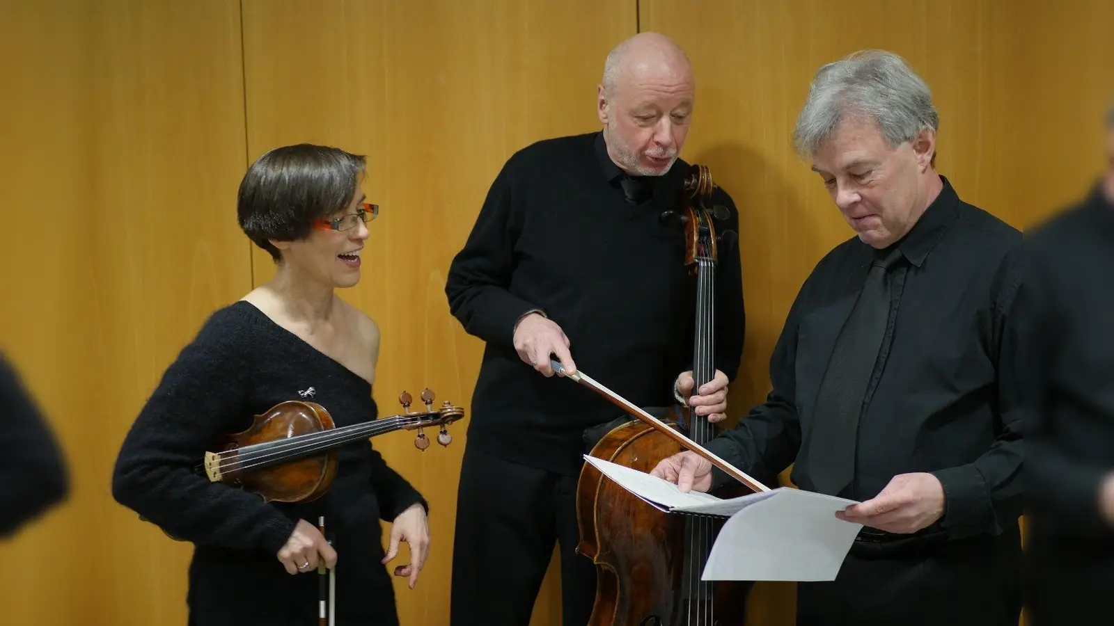 Das Adamar-Trio aus Regensburg (Hedwig Maria Pohl, Violine; Martin Pohl, Violoncello; Michael Sachs, Klavier) (Bild: Astrid Sachs)