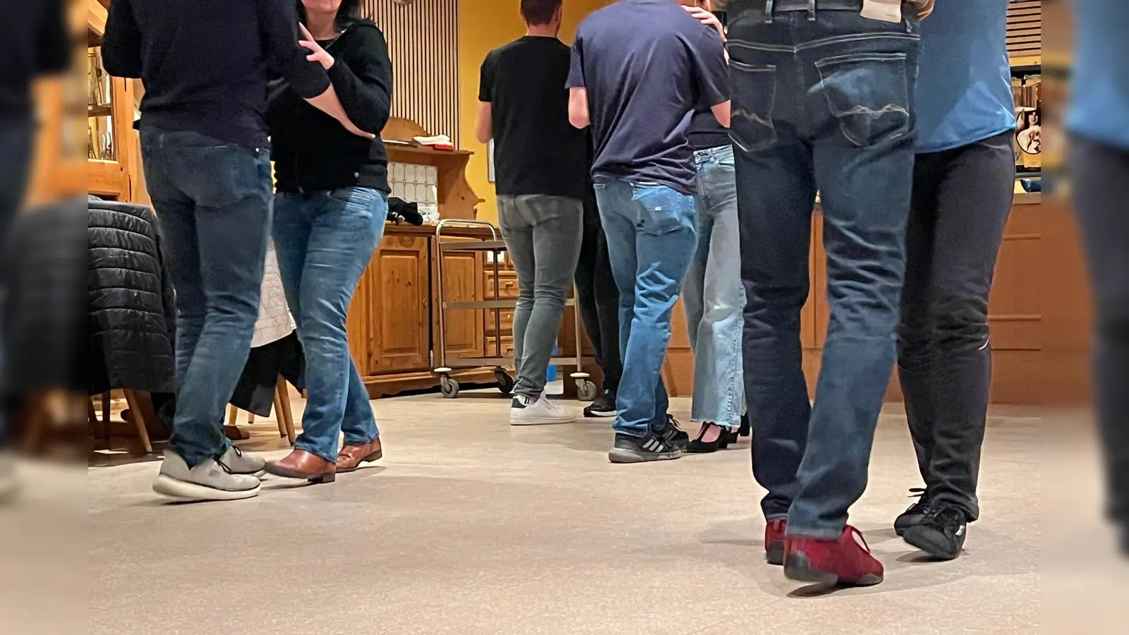 Tanzkurs der CSU Ursensollen Hohenkemnath Hausen im Partyraum Hirsch Hohenkemnath.  (Bild: Martin Fleischmann )