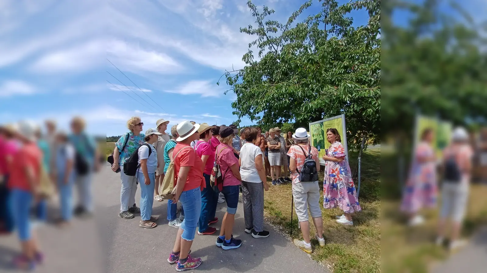 KDFB-Frauen am Märchenweg. (Bild: Barbara Dirrigl)