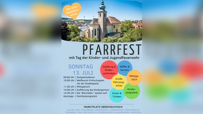 Pfarrfest mit Tag der Kinder- und Jugendfeuerwehr (Bild: Philipp Troppmann)