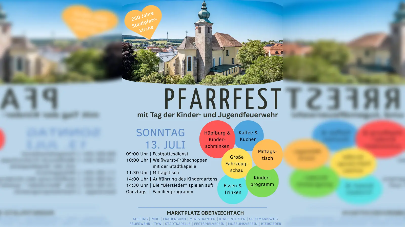 Pfarrfest mit Tag der Kinder- und Jugendfeuerwehr (Bild: Philipp Troppmann)