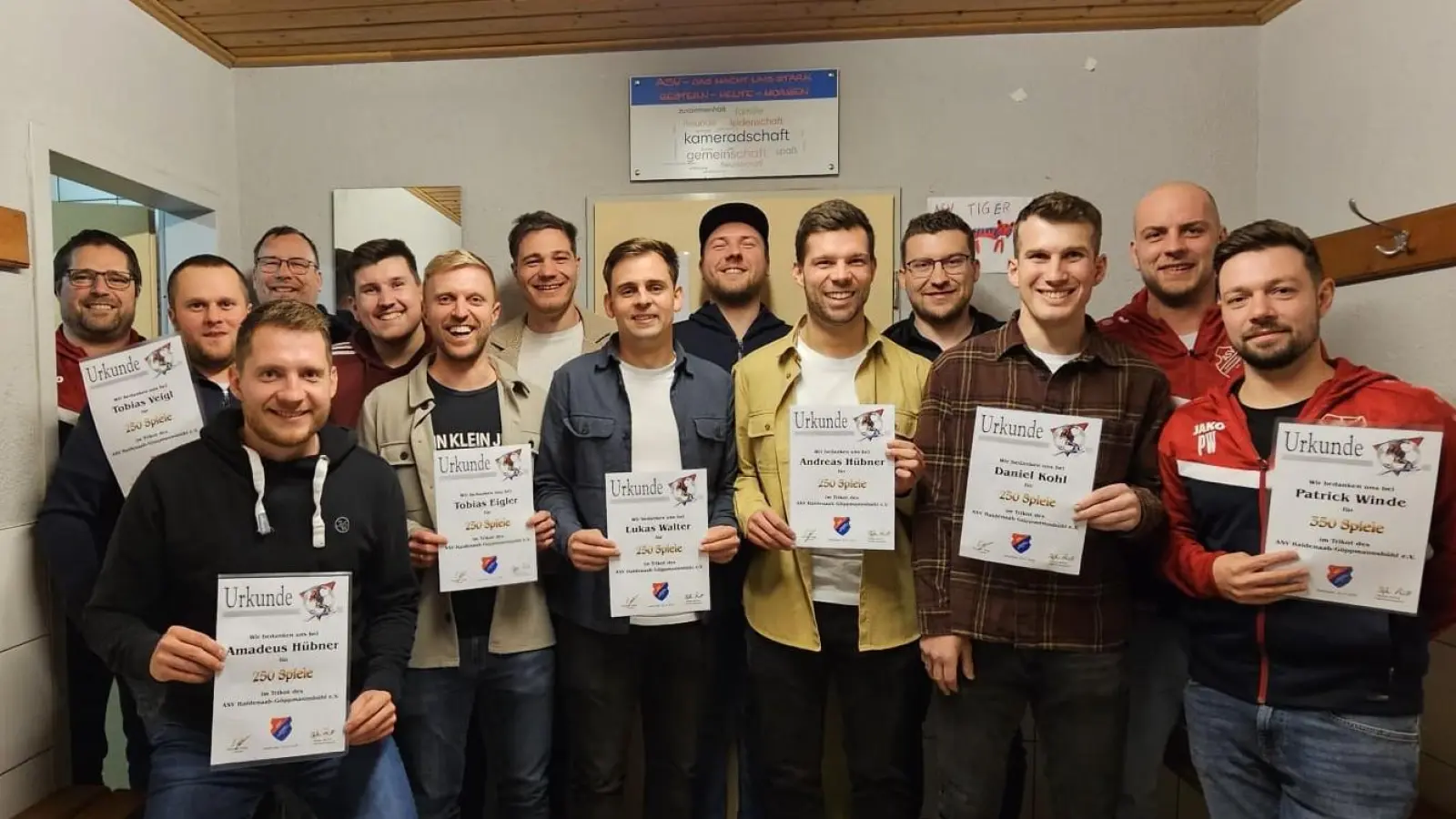 150 Jahre Einsatz für den ASV Haidenaab/Göppmannsbühl (Bild: Stephan Veigl)