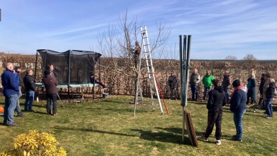 Obstbaumschnittkurs der Siedlergemeinschaft Kaltenbrunn e.V. (Bild: Christian Seidl)