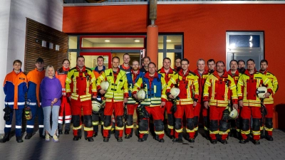 Gruppenbild nach der Übung (Bild: Jakob Dorner)