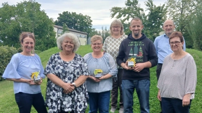 Spendenübergabe  (Bild: Franziska Heumann)