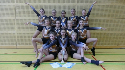 Die Turnerinnen des SVSW Kemnath absolvierten einen erfolgreichen Wettkampf beim Bayernpokal Regionalentscheid. (Bild: Larissa Wegmann)
