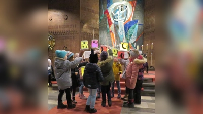 Impression von der St. Martinsfeier 2024 (Bild: Maria Üblacker)