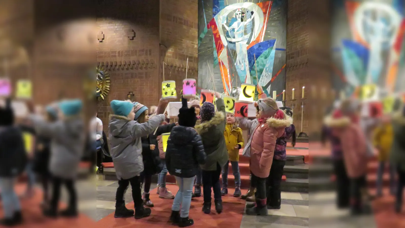 Impression von der St. Martinsfeier 2024 (Bild: Maria Üblacker)