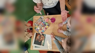 Offene Tür der Kindertagespflege „Haus der Tagesmütter” in Selb mit buntem Programm.  (Bild: Anke Fähnrich)