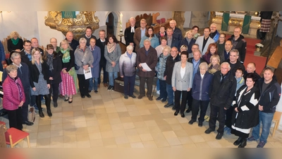 26 Paare aus Floß und Flossenbürg feiern Ehejubiläum im evangelischen Gotteshaus St. Johannes Baptista (Bild: Fred Lehner)