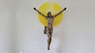 Der Aufbahrungsraum im Leichenhaus Kastl. (Bild: Birgit Übelmesser)