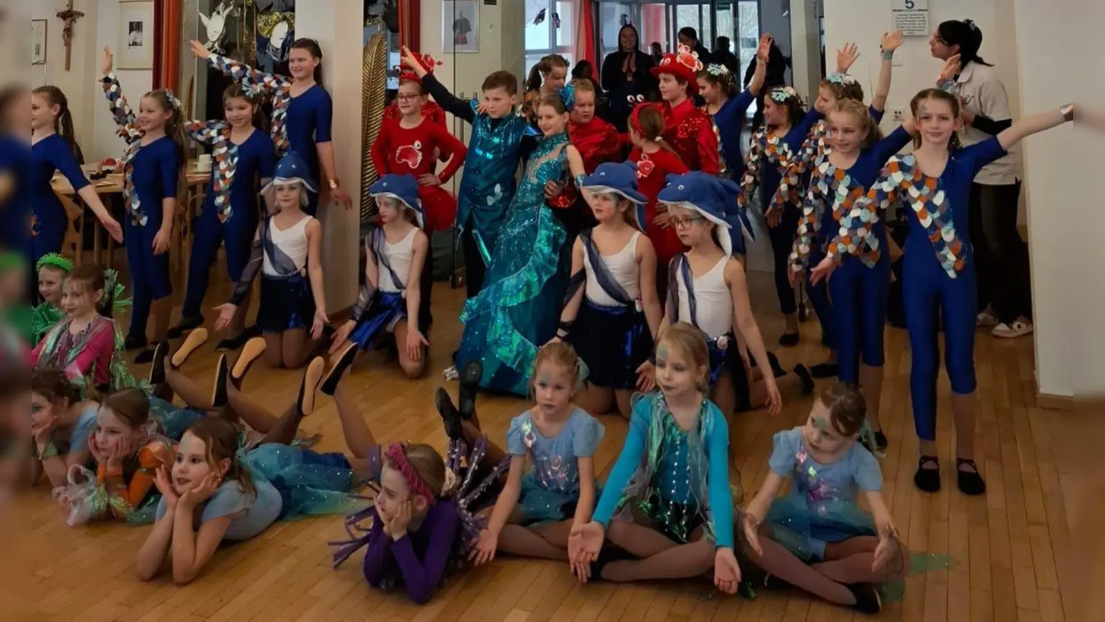 Auftritt der Kindergarde des VFV. (Bild: Kraus Claudia)