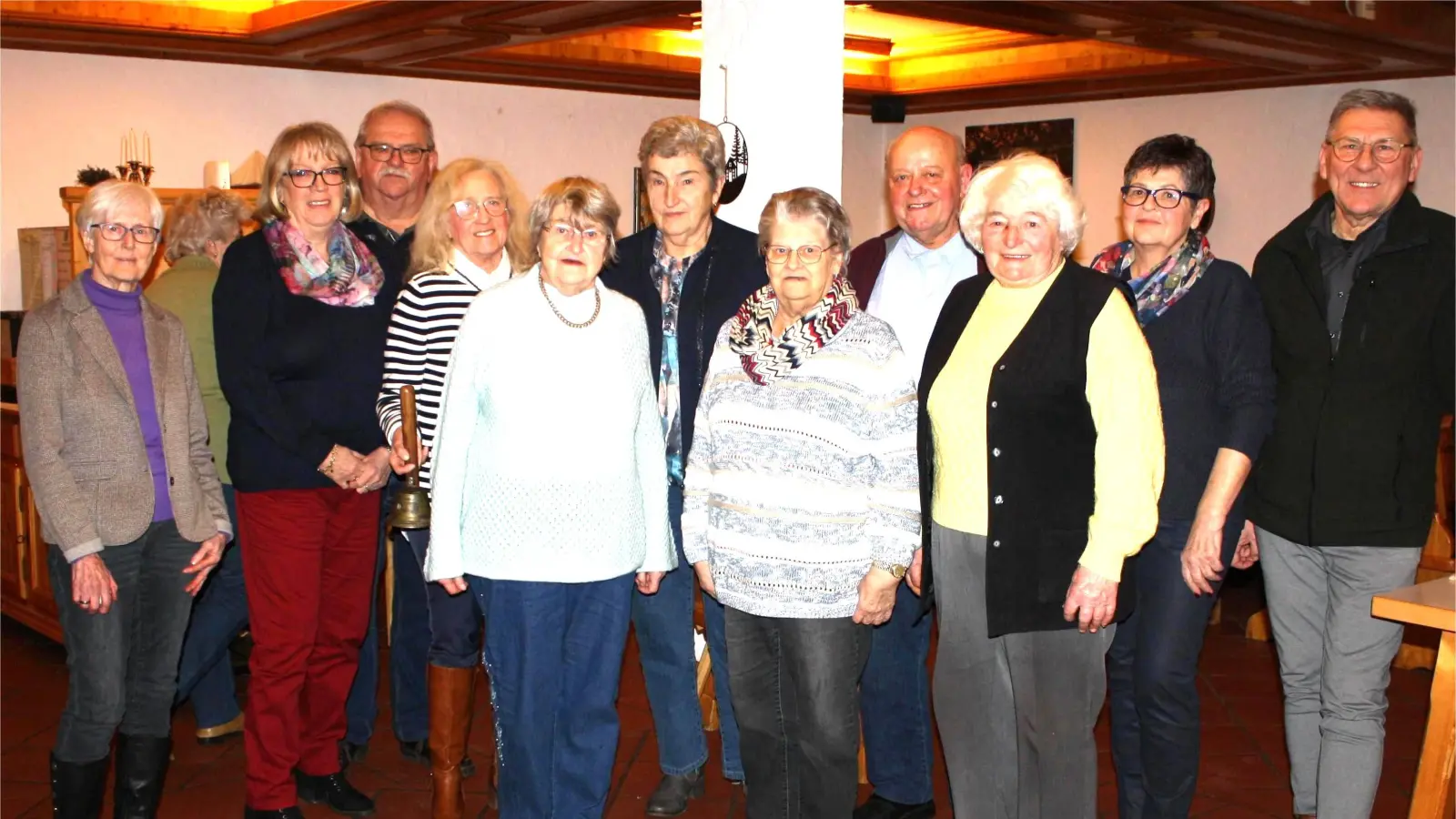 Der neue Vorstand. (Bild: Elfi Kempke)