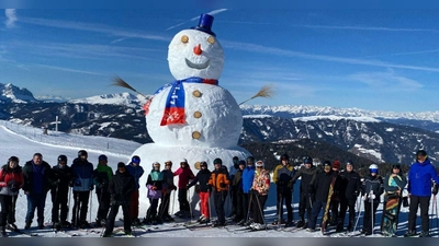 Skiausflug in Südtirol. (Bild: Helmut und Petra Schmidt)