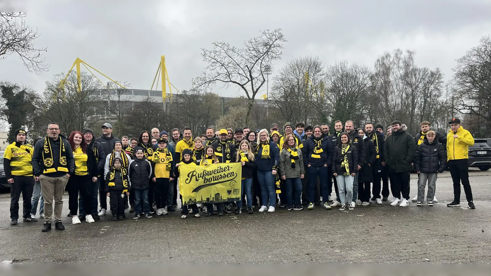 Die Vorfreude war trotz des Wetters groß. (Bild: Dominic Reiter)