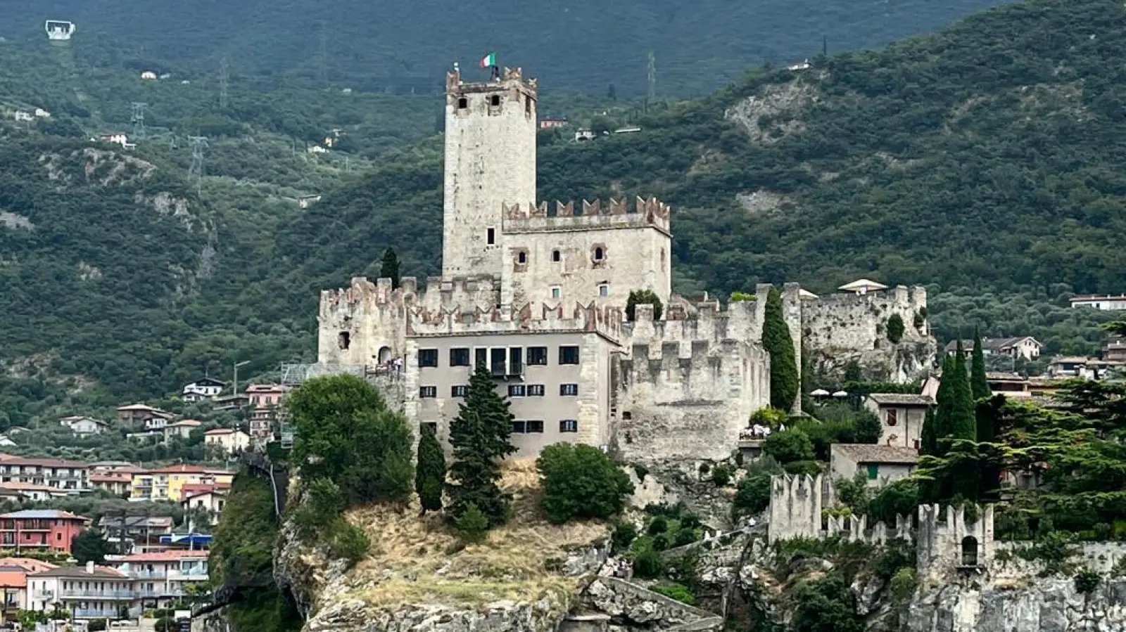 Scaligerburg in Malcesine am Gardasee (Bild: Harald Weber)