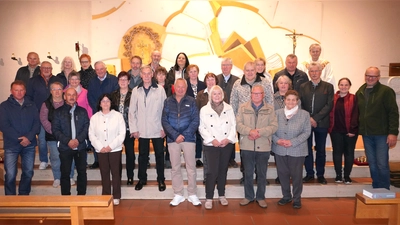 Die Ehejubilare der Pfarrei St. Sebastian Waldthurn 2026. (Bild: Franz Völkl)