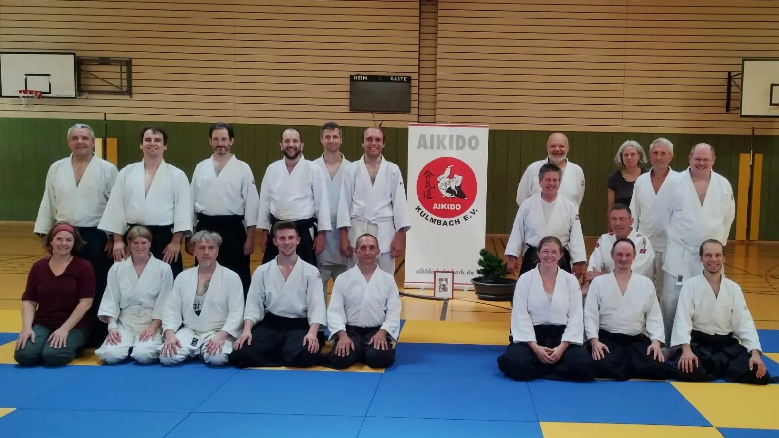 Die zum Stiftland-Training anwesenden Aikidoka. (Bild: Ann-Kathrin Münch)