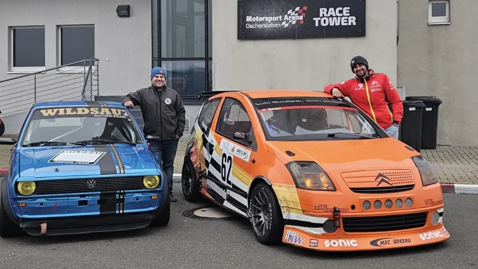 Dominik Schraml (Links) und Sven Seidel (Rechts)konnten sich in Oschersleben Podestplätze sichern (Bild: Natascha Schraml)