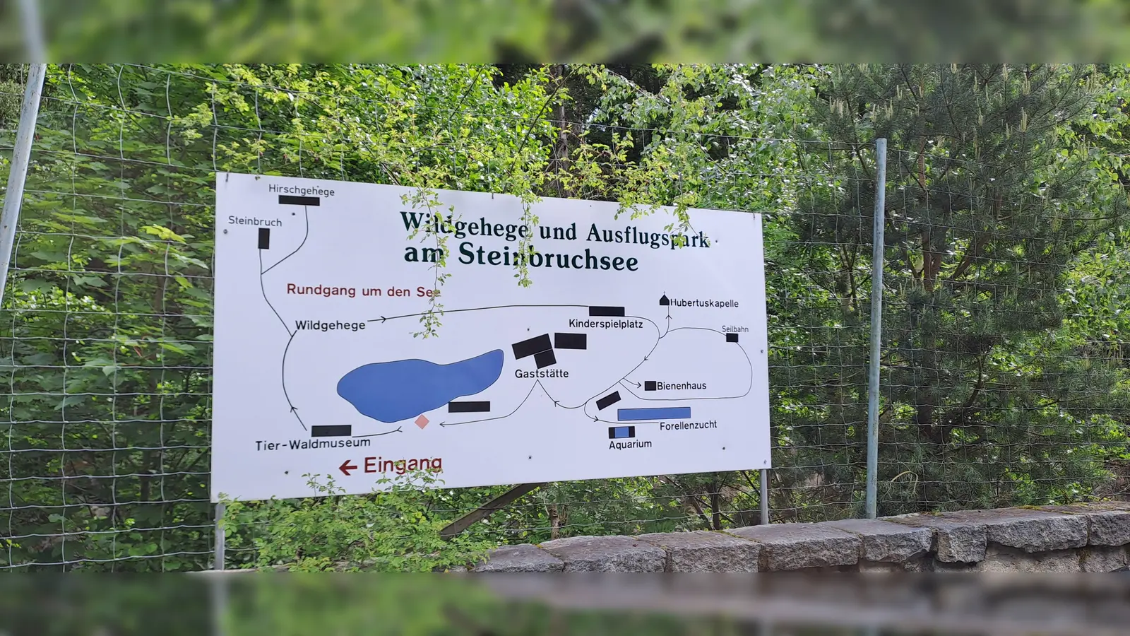 In Furth im Wald -Ausflugspark am Steinbruchsee. (Bild: Petra Teichner)