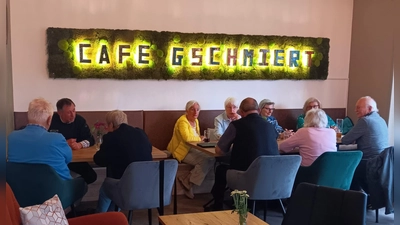 An neuer Stätte traf sich der Stammtisch des Heimatverein. (Bild: exb/Werner Spiesmacher)