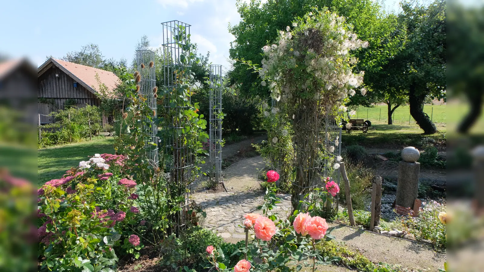 Der ganze Stolz des Obst- und Gartenbauvereins Floß und Umgebung ist der Kreislehrgarten an der Vohenstraußer Straße. Er steht auch in diesem Vereinsjahr im Mittelpunkt von Veranstaltungen. (Bild: Fred Lehner)