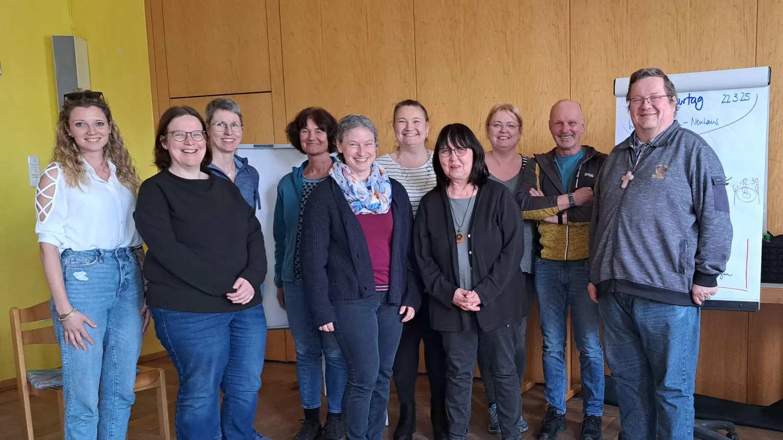 Der Pfarrgemeinderat Windischeschenbach-Neuhaus hielt Klausurtagung (Bild: Miriam Sperber)