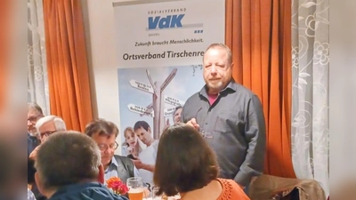 Vorstand des VdK Ortsverbandes Tirschenreuth, Manfred Häfner  (Bild: Elisabeth Gradl)