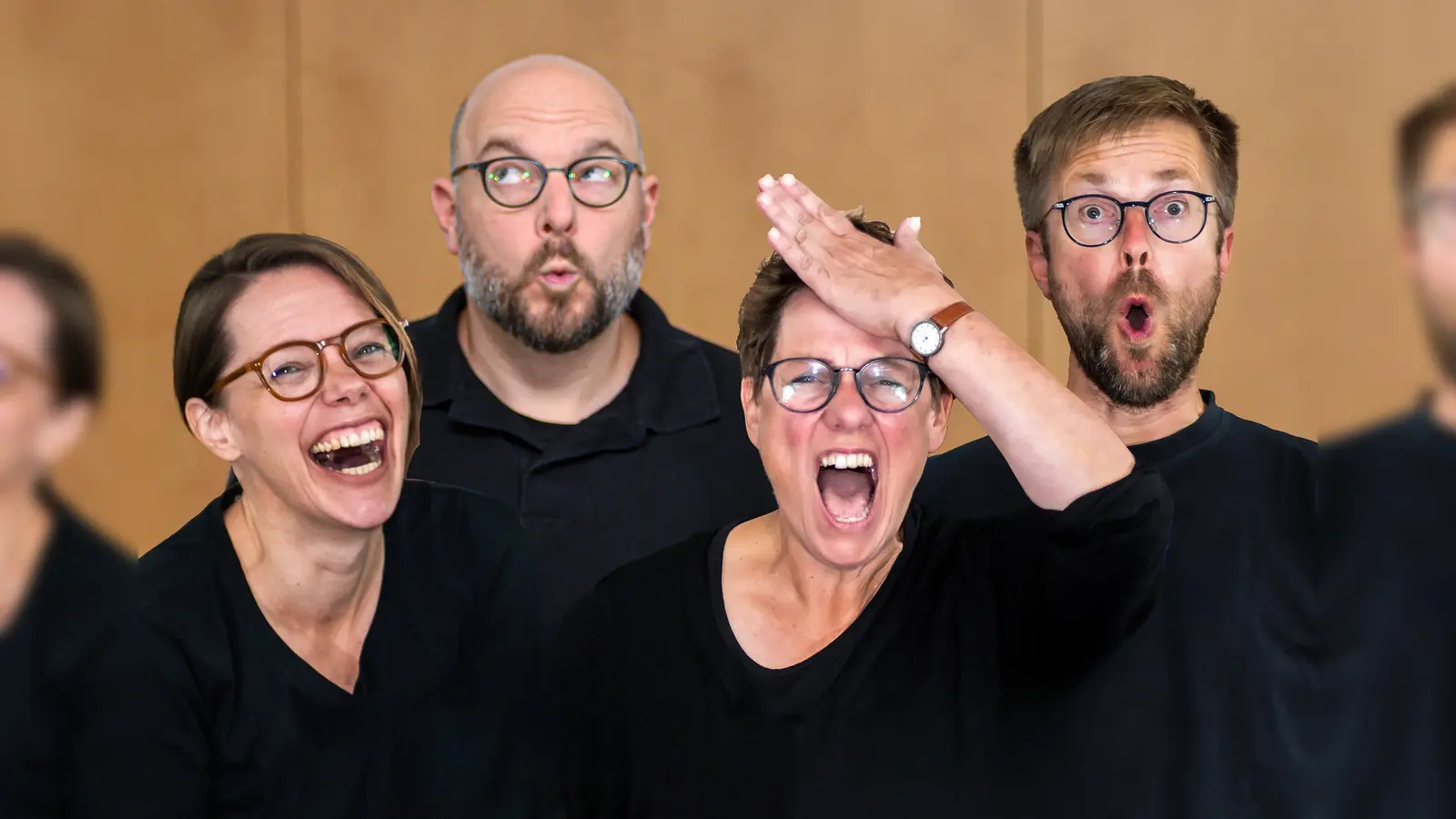 Märchenhafte Zeiten” - kirchlich-bayerisches Pfarrkabarett mit dem „Weißblauen Beffchen” (Bild: Bernd Tielsch/Mainz)