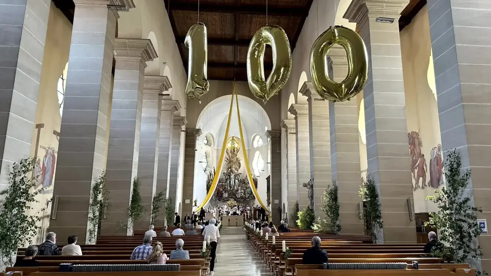 100jähriges Jubläum der Grundsteinlegung Hl. Dreifaltigkeit. (Bild: Timo Voigt)