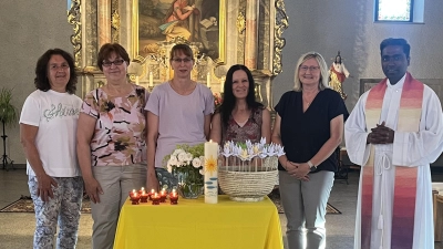 Der Pfarrgemeinderat bereitete und organisierte das Friedensgebet mit Pfarrer Savari (Bild: Joachim Kellner)