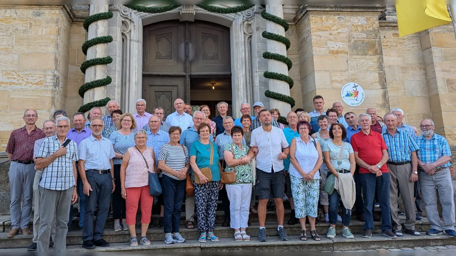Reisegruppe nach Gößweinstein (Bild: Rita Salomon)