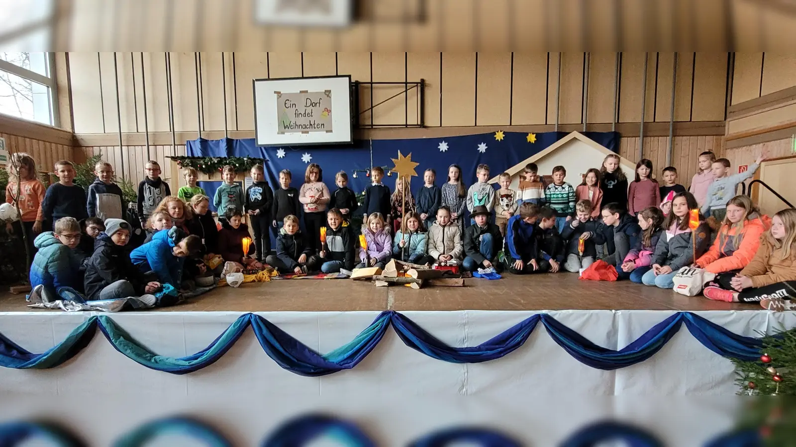 Hat einen festen Platz im Schulleben: Das jährliche Musical an der Grundschule Niedermurach.  (Bild: Ortrud Sperl/exb)
